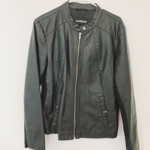 Leather Moto Jacket | EXPRESS